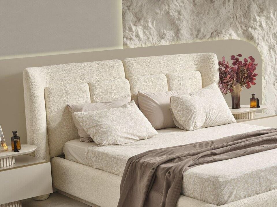BİGE ARTEMIS 160'LIK BAZALI KARYOLA(BAŞLIK DAHİL)