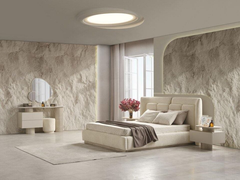 BİGE ARTEMIS KAPAKLI YATAK ODASI TAKIMI-KARYOLALI