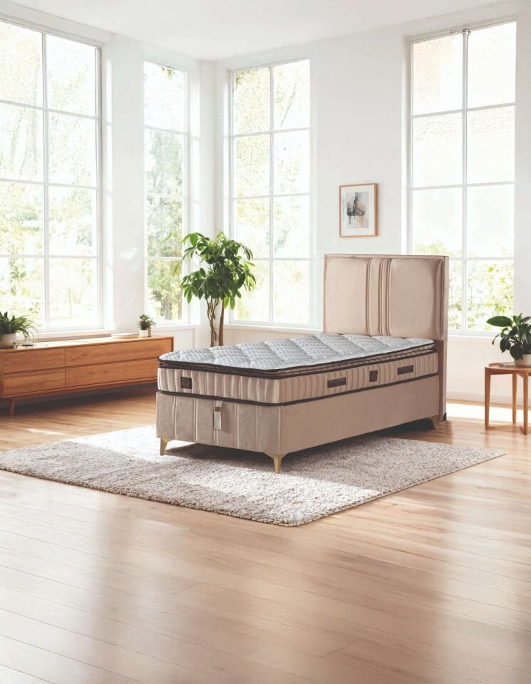 DÖŞEK HAVANA 90*190 BAZA SET-KAHVE