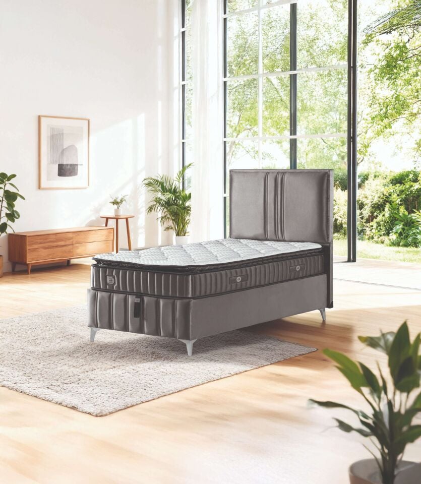 DÖŞEK HAVANA 100*200 BAZA SET-GRİ