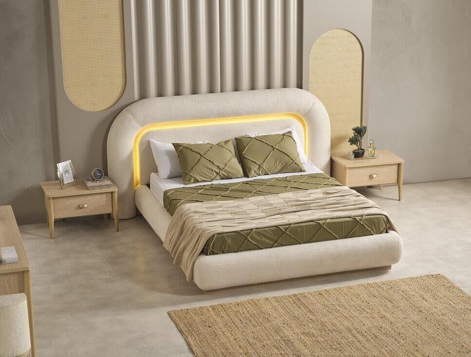 BİGE HERA 160'LIK KARYOLA(BAŞLIK DAHİL)