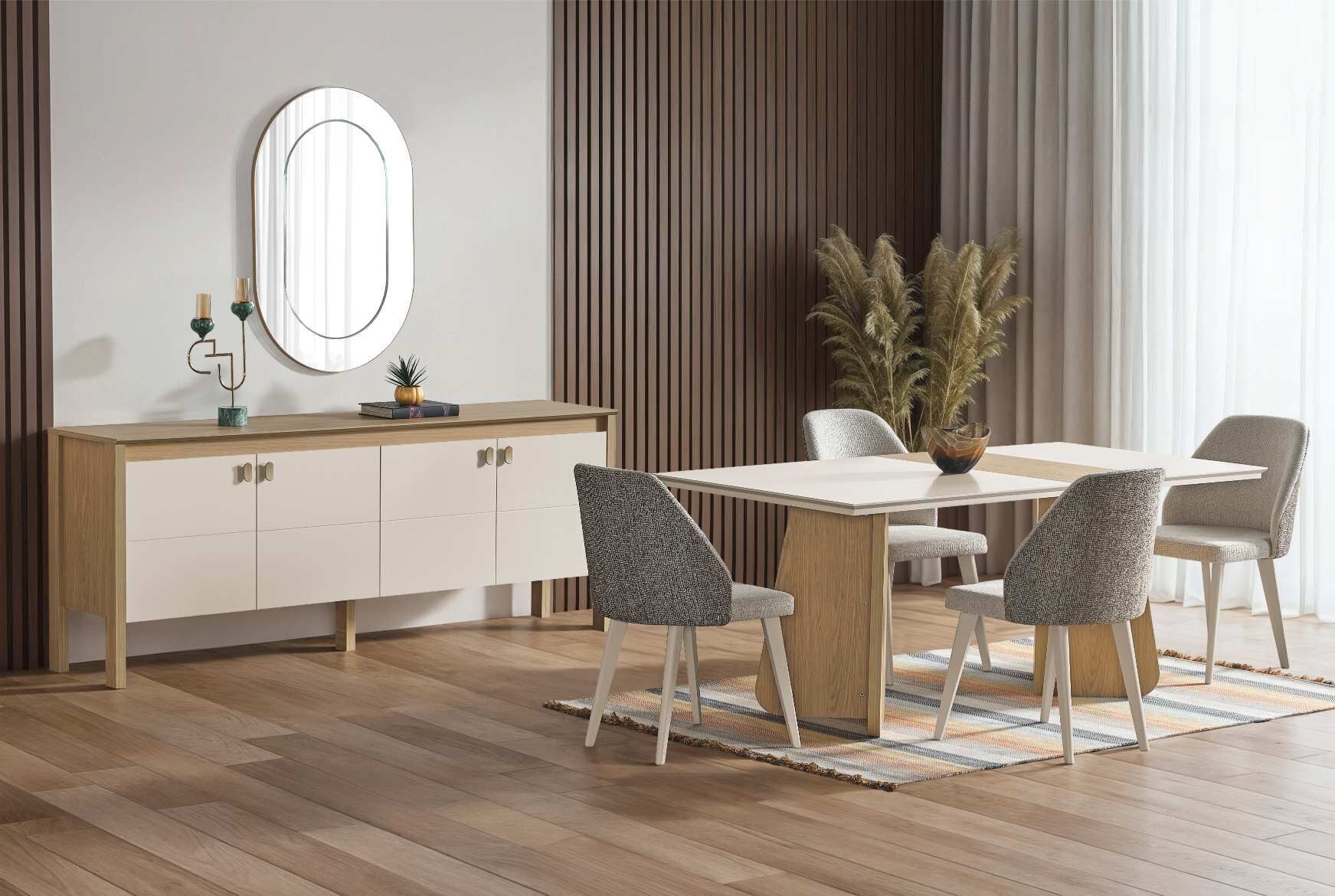 CAPİLON HERMES YEMEK ODASI TAKIMI(ÜNİTESİZ)