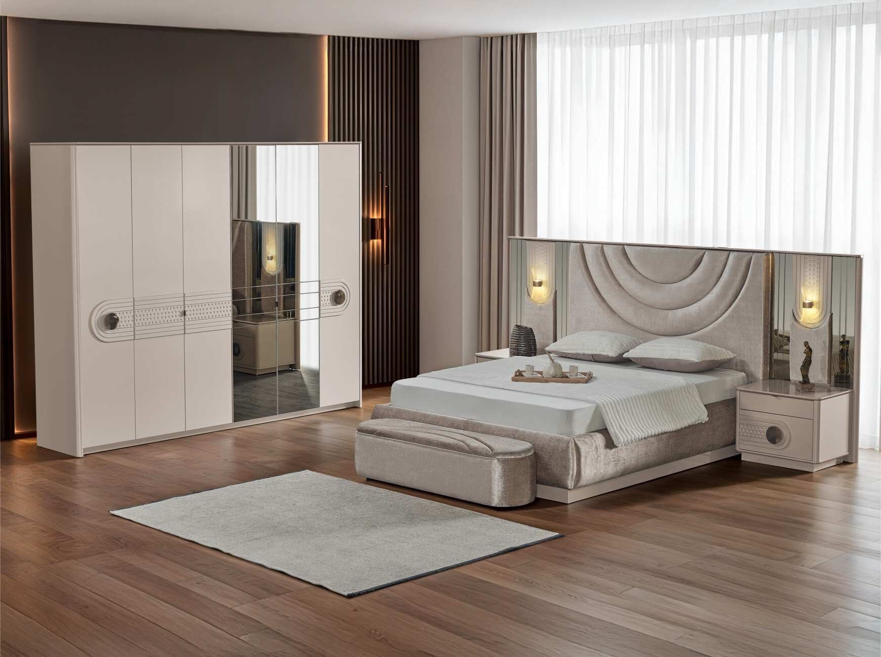 CAPİLON SERENITY YATAK ODASI TAKIMI-KARYOLALI