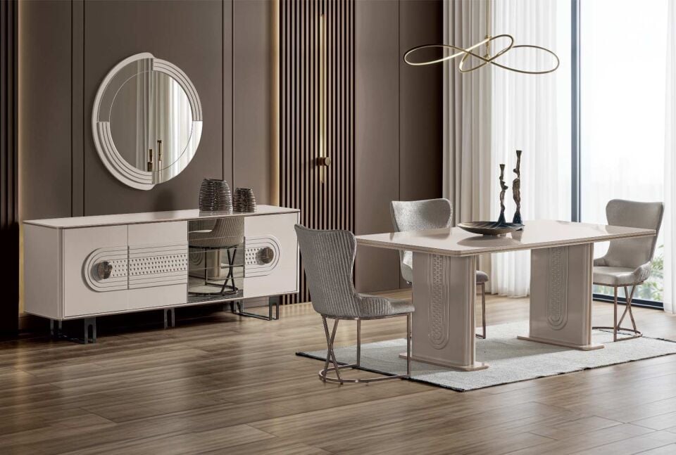 CAPİLON SERENITY YEMEK ODASI TAKIMI(ÜNİTESİZ)