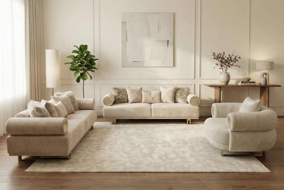CAPİLON SERENITY 3+3+1 KOLTUK TAKIMI