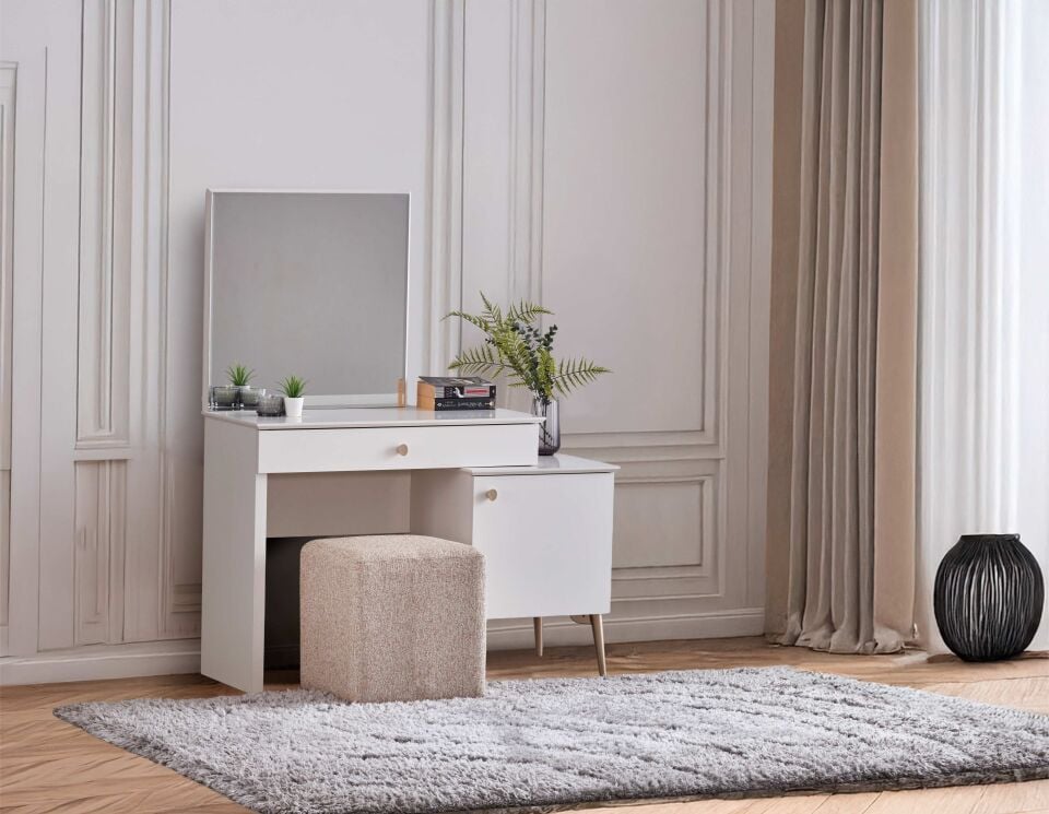 ARNO ASYA 6 KAPILI YATAK ODASI TAKIMI-BAŞLIKSIZ(DOLAP+KOMODİN+ŞİFONYER+AYNA)