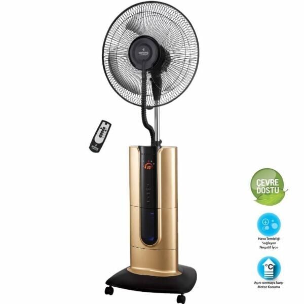 AİRKİNG COOL PRO BUHARLI VANTİLATÖR-GOLD