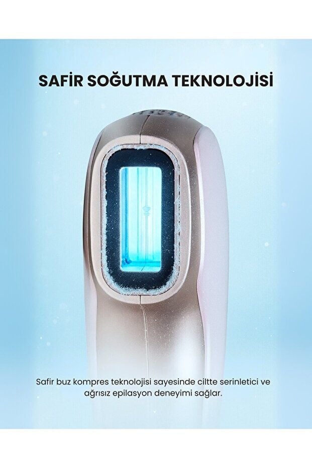 MİECO SAPPHİRE IPL 1 MİLYON ATIM LAZER EPİLASYON ALETİ