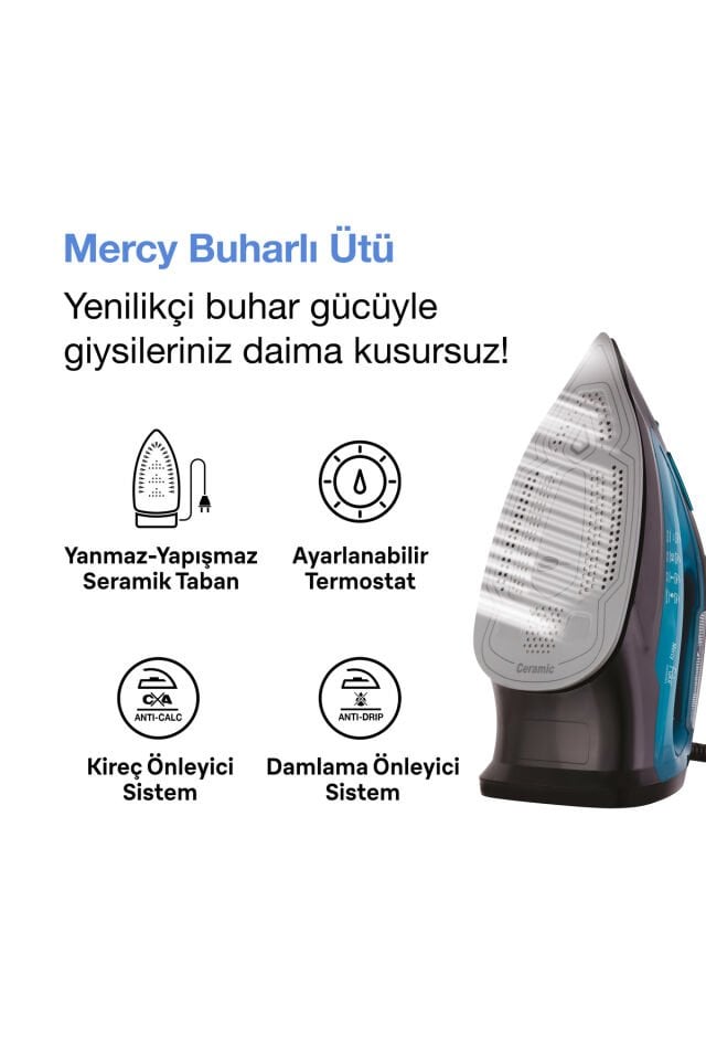 FAKİR MERCY BUHARLI ÜTÜ MAVİ