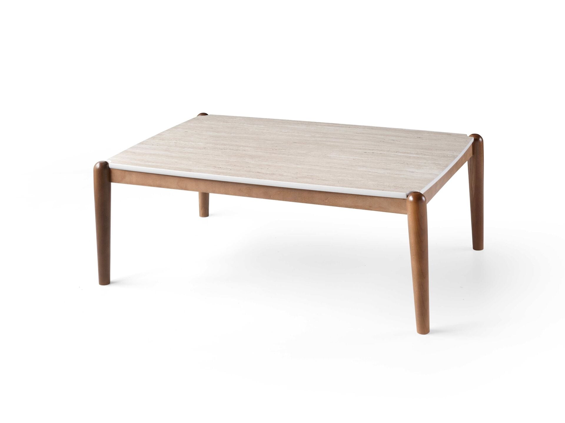 VERALINE LOTUS ORTA SEHPA-TRAVERTEN/CEVİZ