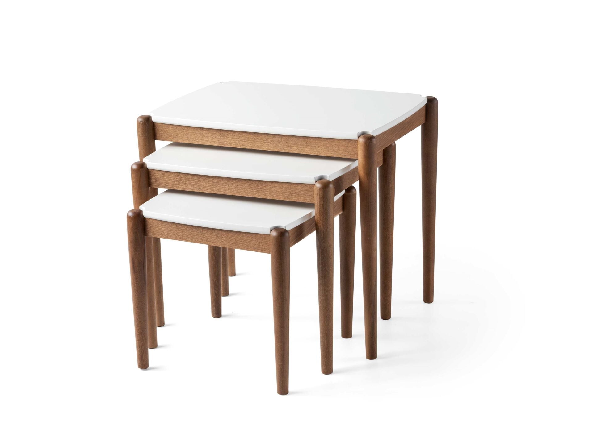 VERALINE LOTUS ZİGON SEHPA-TRAVERTEN/CEVİZ