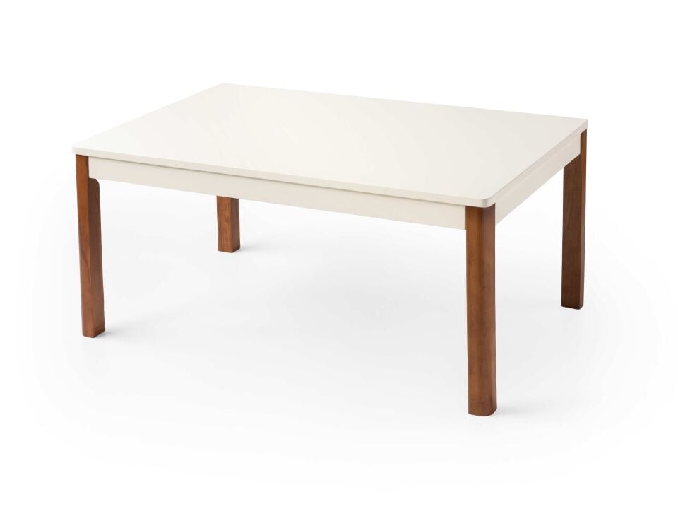 VERALINE ELİF ORTA SEHPA-KREM/CEVİZ